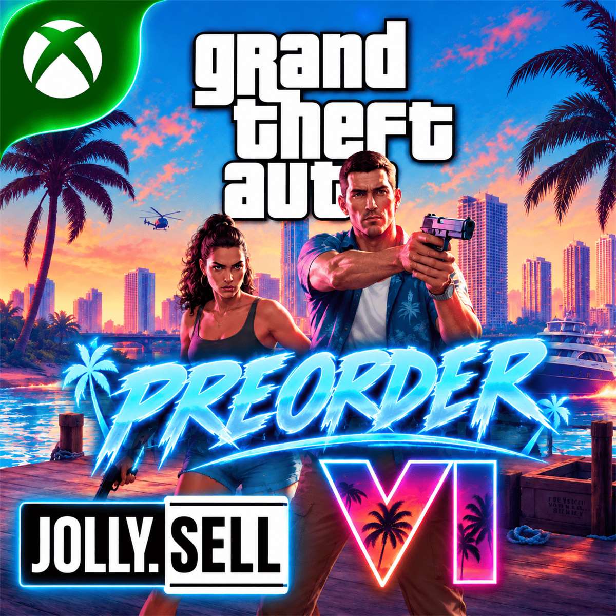 Предзаказ GTA VI для Xbox Series X|S.
Игра будет приобретена непосредственно на личную учетную запись Xbox/Microsoft покупателя.
Как это работает:
1. Оплатите заказ.
... GTA 6